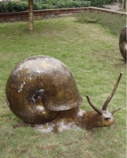额尔古纳雕塑蜗牛XA-10-16